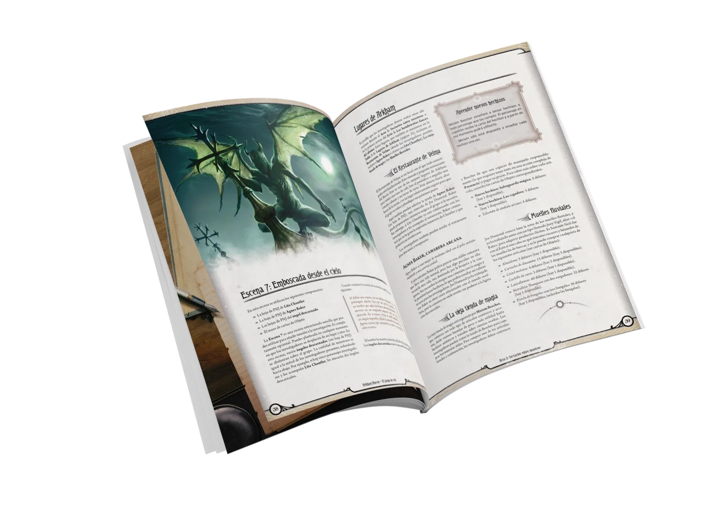 ARKHAM HORROR: EL JUEGO DE ROL - CAJA DE INICIO
