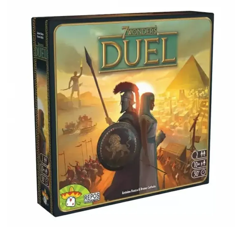 7 WONDERS DUEL - Tablero, Base | Leveland Games