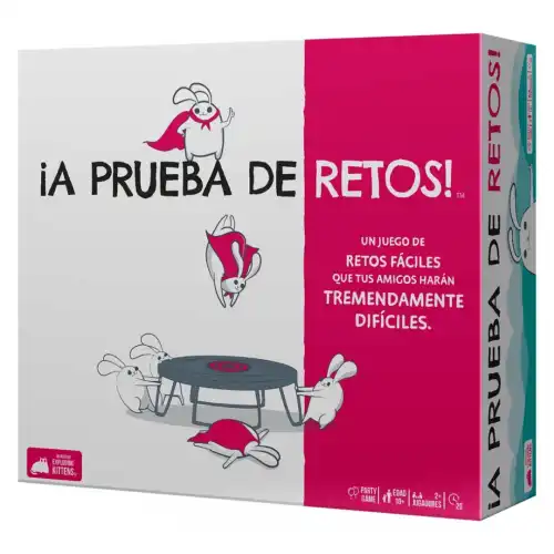 ¡A PRUEBA DE RETOS - Juego de mesa disponible en Leveland Games