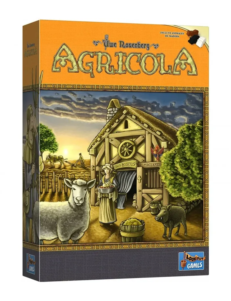 AGRICOLA - Tablero, Base | Leveland Games