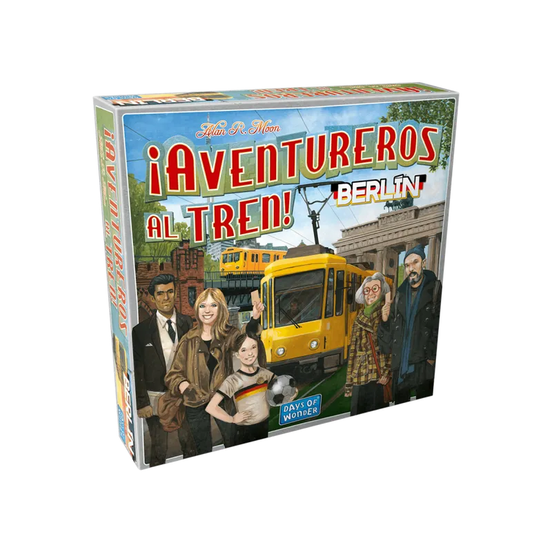 ¡AVENTUREROS AL TREN! BERLIN - Tablero, Base | Leveland Games