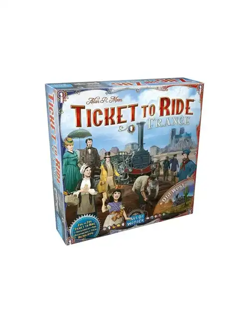 ¡AVENTUREROS AL TREN! FRANCIA + EL VIEJO OESTE - Juego de mesa disponible en Leveland Games