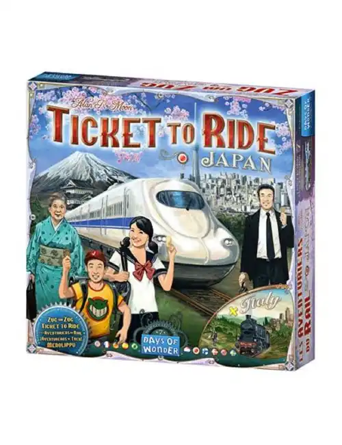 ¡AVENTUREROS AL TREN! ITALIA & JAPON - Juego de mesa disponible en Leveland Games