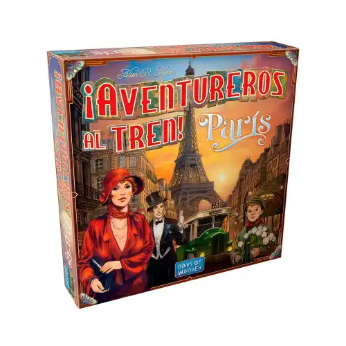¡AVENTUREROS AL TREN! PARIS - Juego de mesa disponible en Leveland Games
