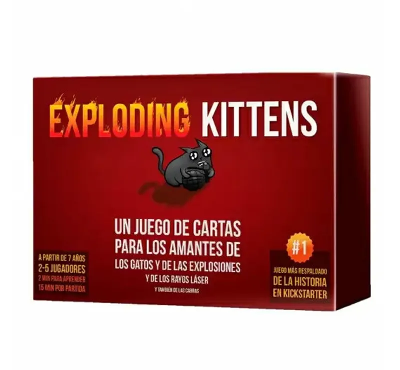 EXPLODING KITTENS - Cartas, Base | Leveland Games