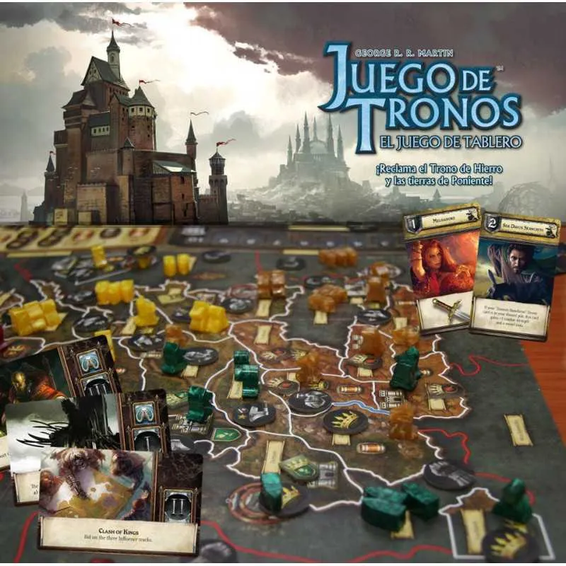 JUEGO DE TRONOS: EL JUEGO DE TABLERO - Tablero, Base | Leveland Games