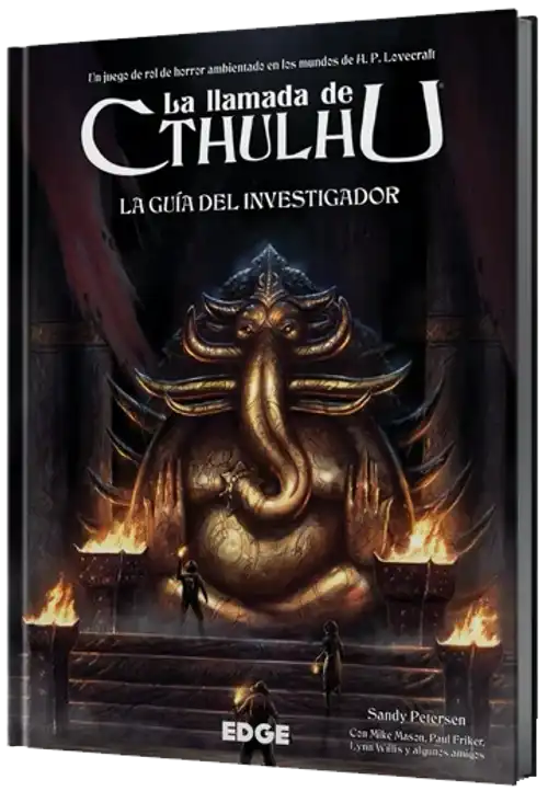 LA LLAMADA DE CTHULHU: GUIA DEL INVESTIGADOR - LIBRO - Juego de mesa disponible en Leveland Games