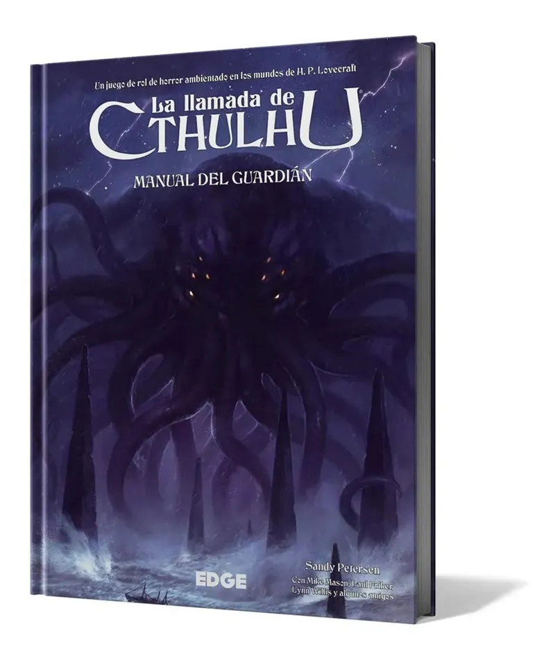 LA LLAMADA DE CTHULHU MANUAL DEL GUARDIAN - LIBRO - Rol, Base | Leveland Games