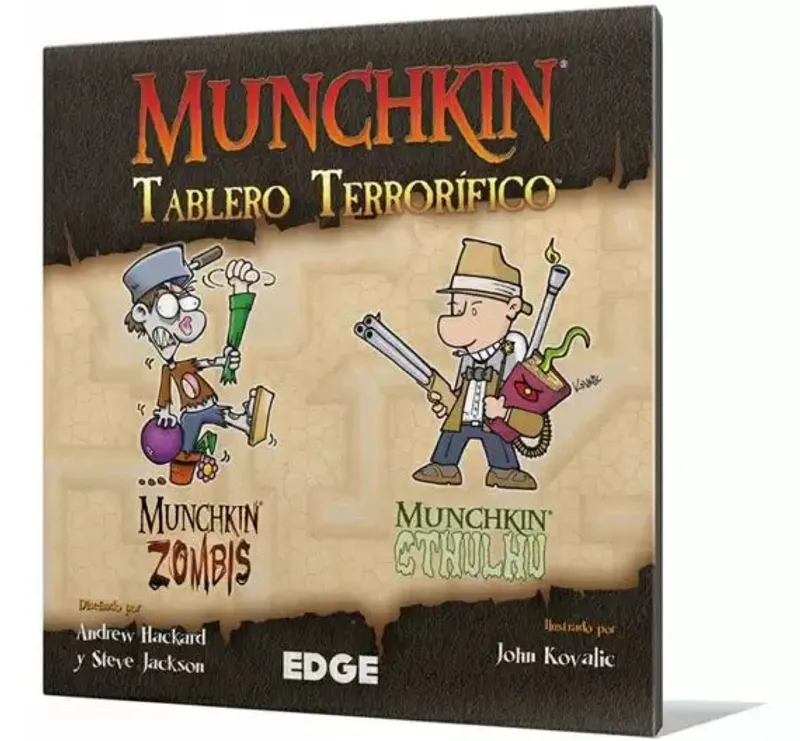 MUNCHKIN: TABLERO TERRORIFICO - Cartas, Ampliación | Leveland Games
