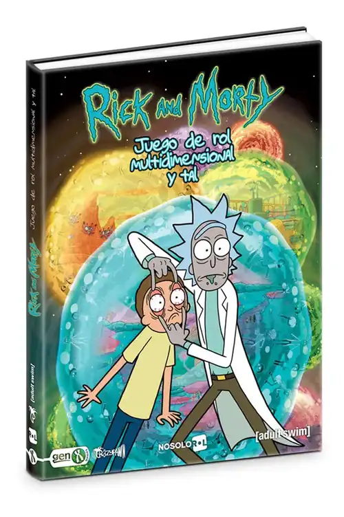 RICK Y MORTY. EL JUEGO DE ROL MULTIDIMENSIONAL Y TAL -- NOVEDAD - Juego de mesa disponible en Leveland Games