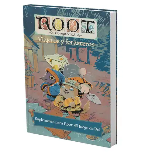 ROOT: EL JUEGO DE ROL - LIBRO VIAJEROS Y FORASTEROS - Juego de mesa disponible en Leveland Games