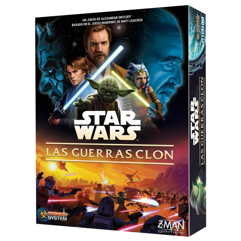 STAR WARS: LAS GUERRAS CLON - Tablero, Base | Leveland Games
