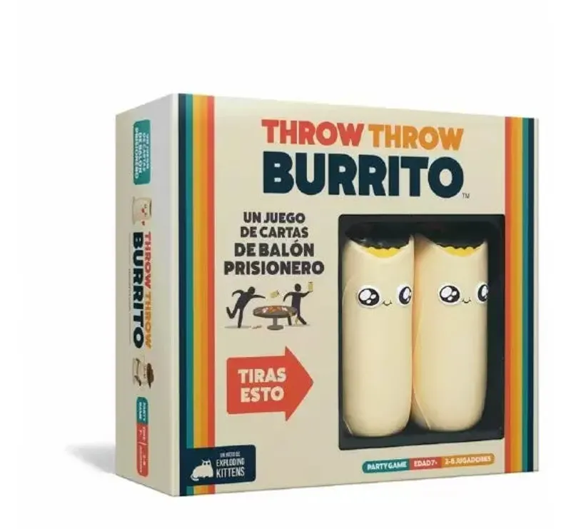 THROW THROW: BURRITO - Tablero, Base | Leveland Games