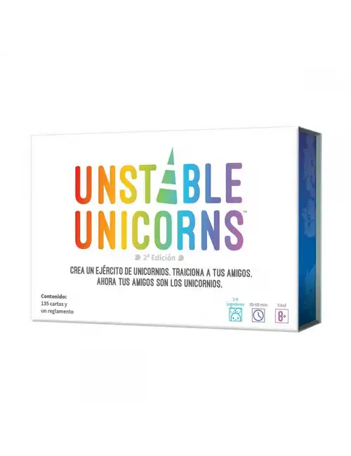 UNSTABLE UNICORNS - Juego de mesa disponible en Leveland Games