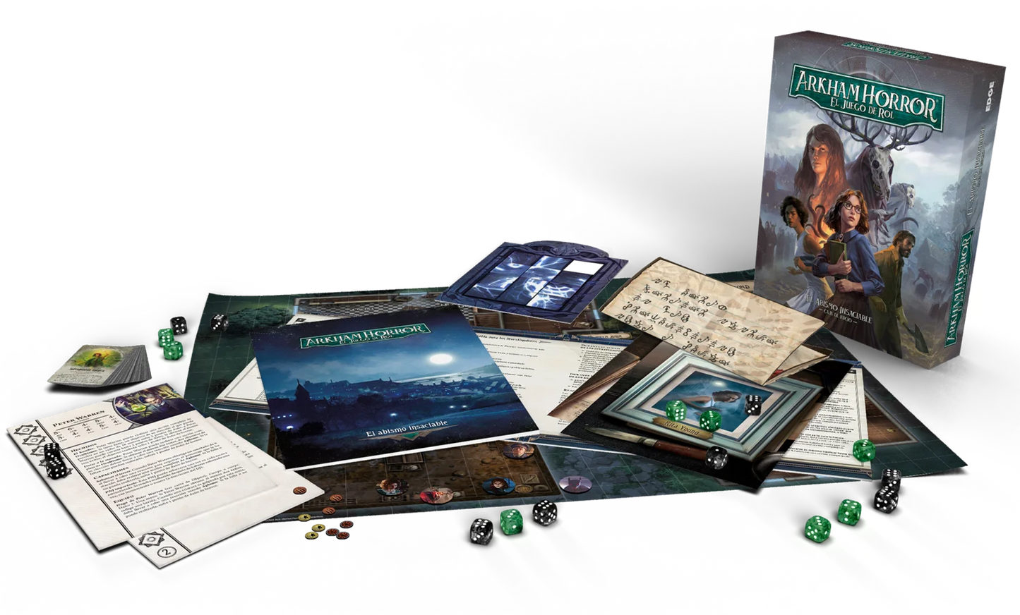 ARKHAM HORROR: EL JUEGO DE ROL - CAJA DE INICIO