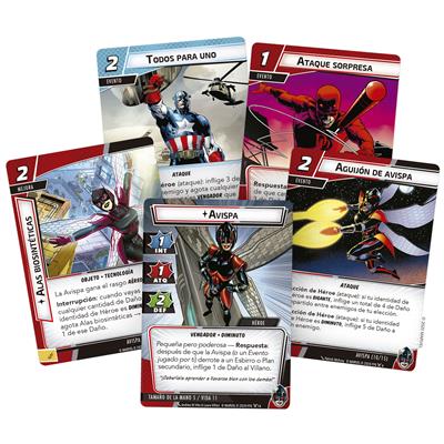 Marvel champions: pack de heroe avispa