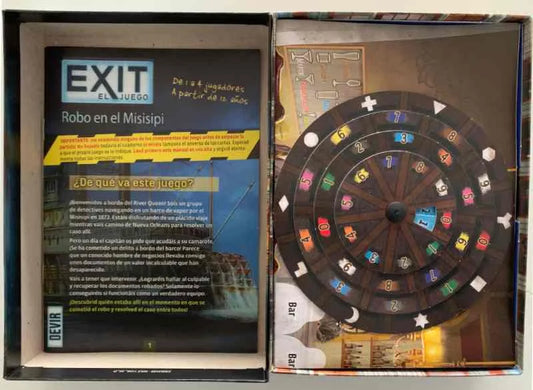 EXIT ROBO EN EL MISSISSIPPI (NIVEL AVANZADO)