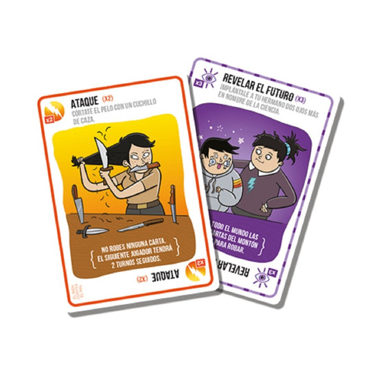 EXPLODING KITTENS EL BIEN CONTRA EL MAL