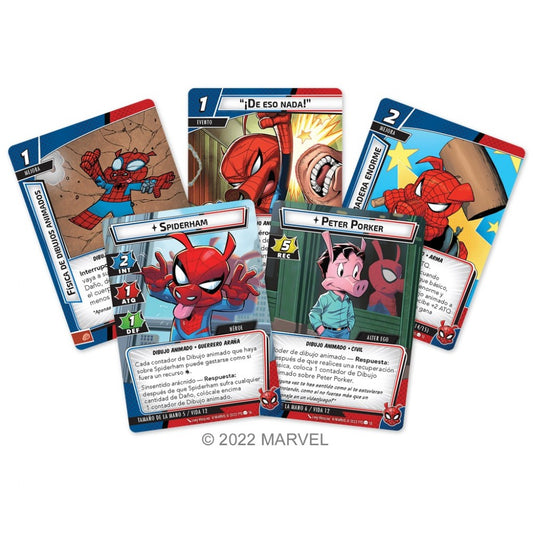 Marvel champions: pack de heroe spider-ham