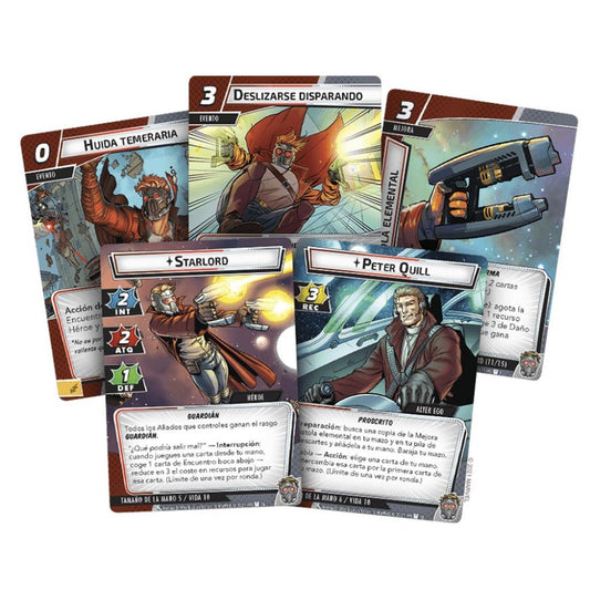 Marvel champions: pack de heroe star-lord