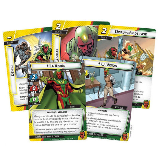 Marvel champions: pack de heroe vision