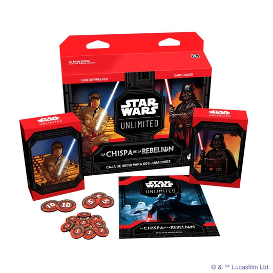 SWU - LA CHISPA DE LA REBELION CAJA INICIO PARA 2 JUGADORES - ESPAÑOL
