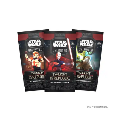 SWU - TWILIGHT OF THE REPUBLIC: BOOSTER DISPLAY - INGLES