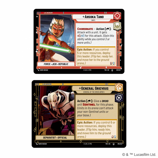 SWU - TWILIGHT OF THE REPUBLIC: TWO-PLAYER STARTER - INGLES