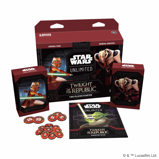 SWU - TWILIGHT OF THE REPUBLIC: TWO-PLAYER STARTER - INGLES